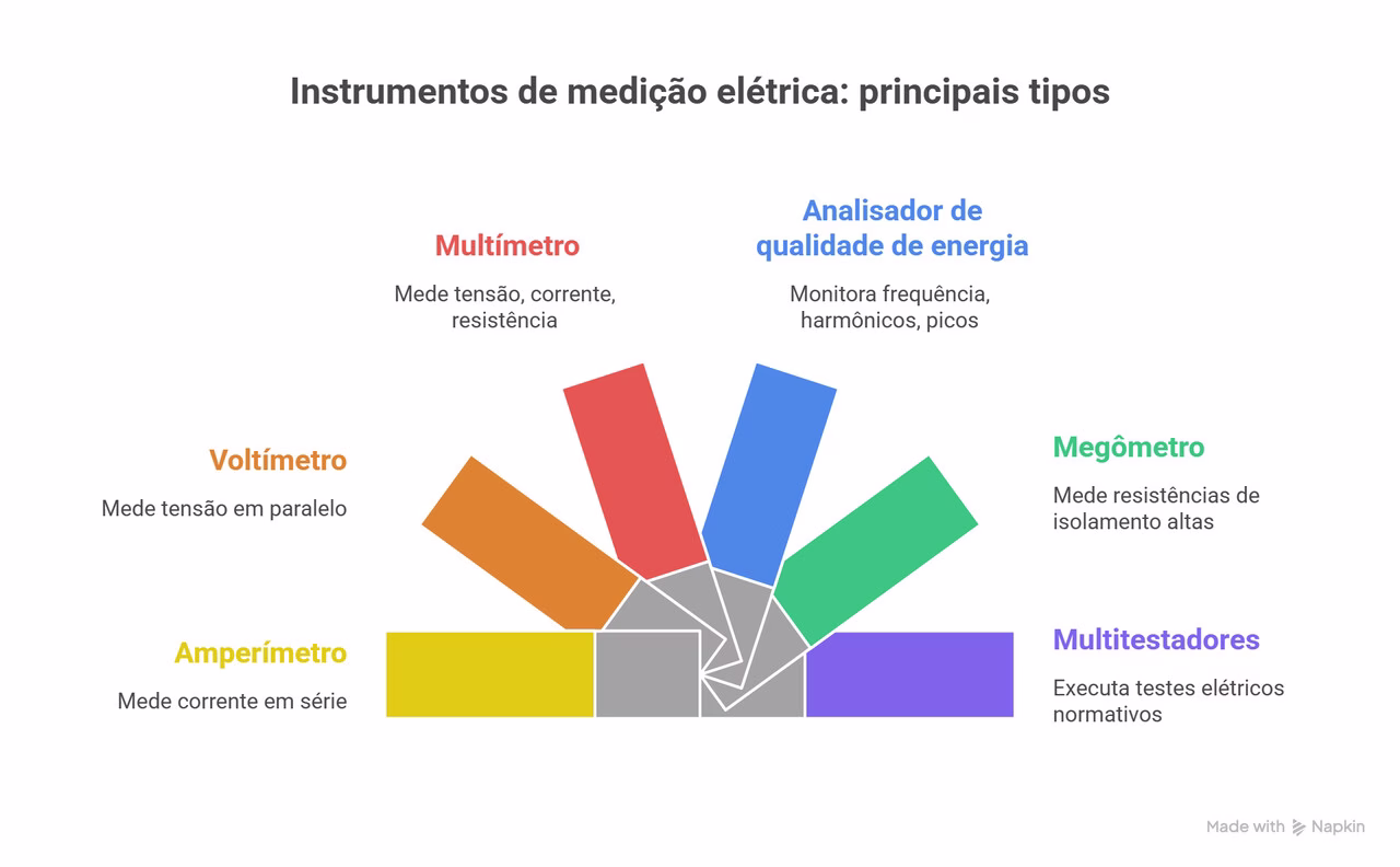 Instrumentos de medi&ccedil;&atilde;o el&eacute;trica
