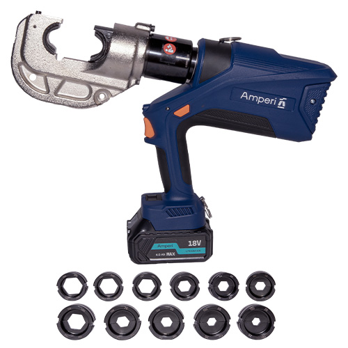 Alicate de compressão hidráulica a bateria AMP400FP