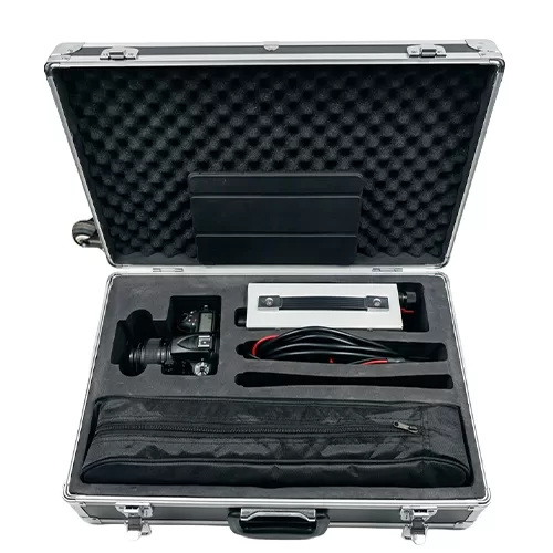 Detector para teste EL: câmera de eletroluminescência