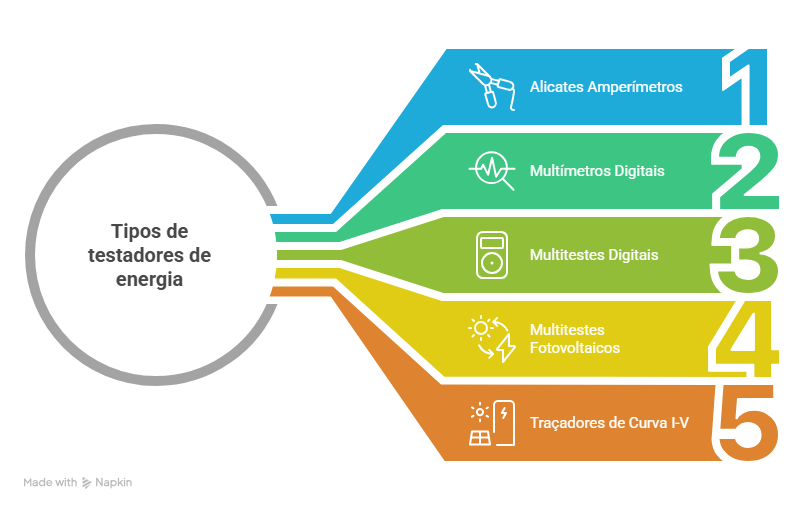 testadores de energia